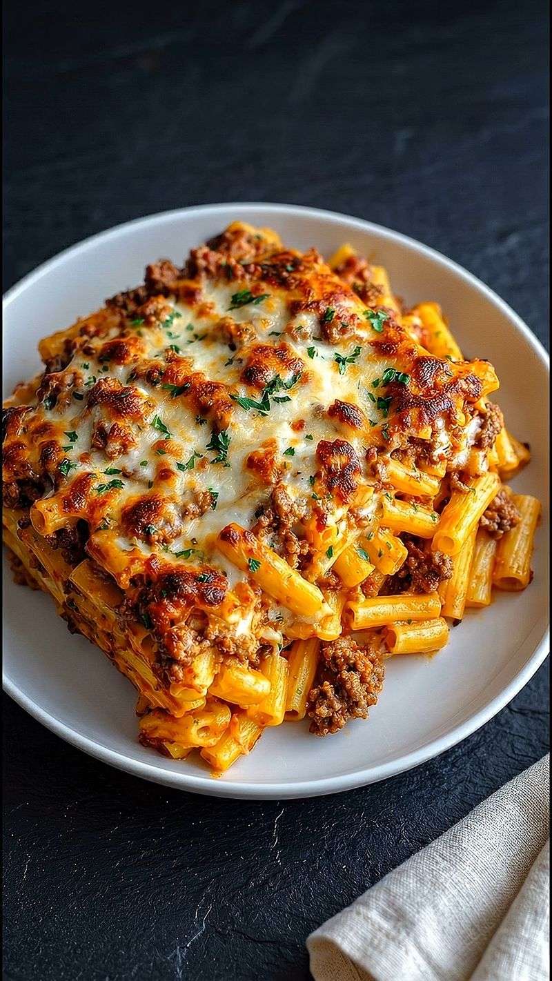 Baked Ziti with Italian Sausage