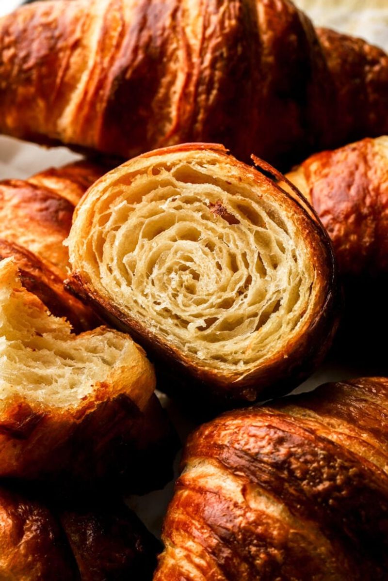 Flaky Butter Croissants