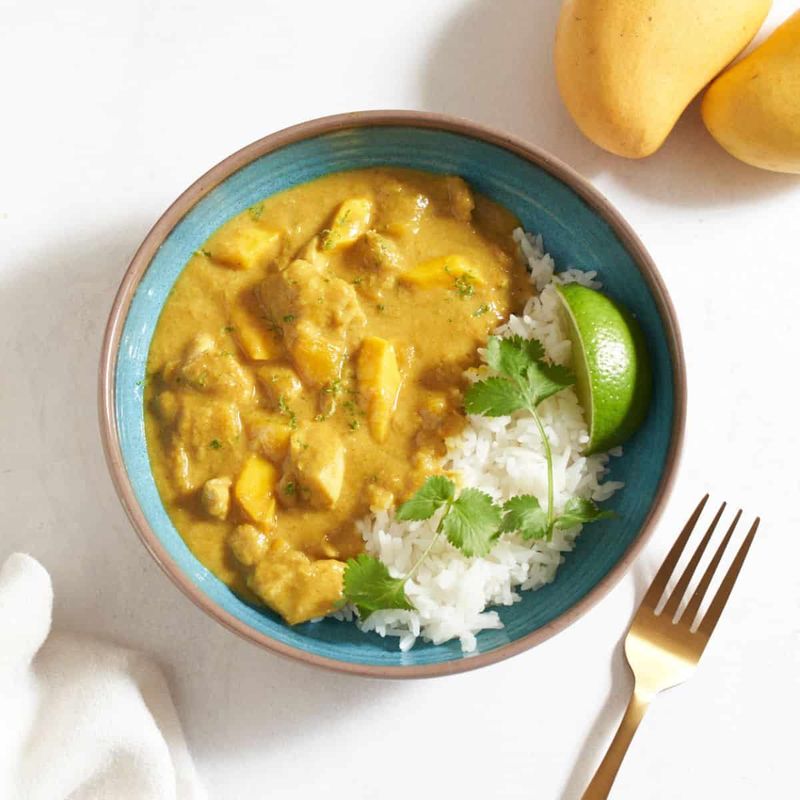 Frozen Mango Chicken Curry