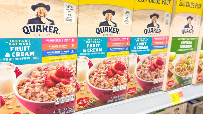 Flavored Oatmeal Packets