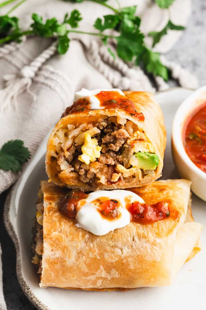 Frozen Breakfast Burrito Bar