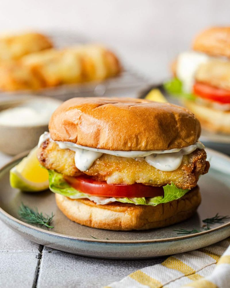 Frozen Fish Fillet Sandwiches