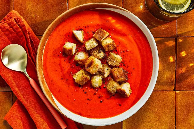 Fries as Soup Croutons