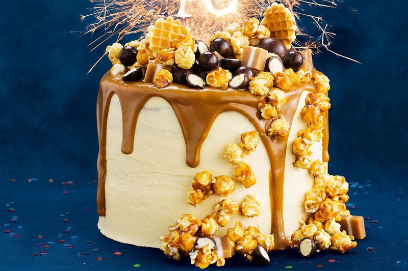 Salted Caramel Drip Cake