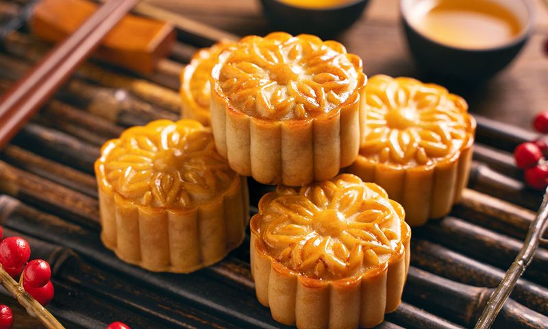 Mooncakes for the Mid-Autumn Festival
