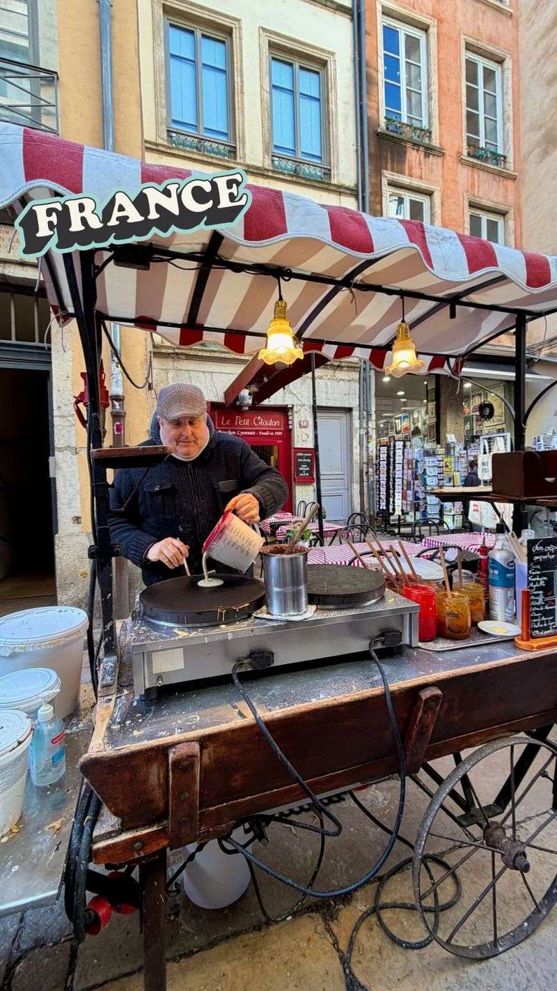 Crepes in Paris, France