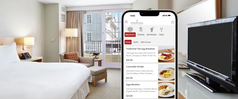 Full Room Service Menus