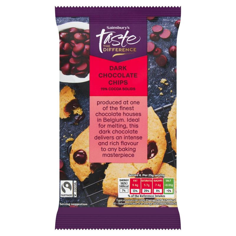 Sainsbury's Taste the Difference Chocolate Chips