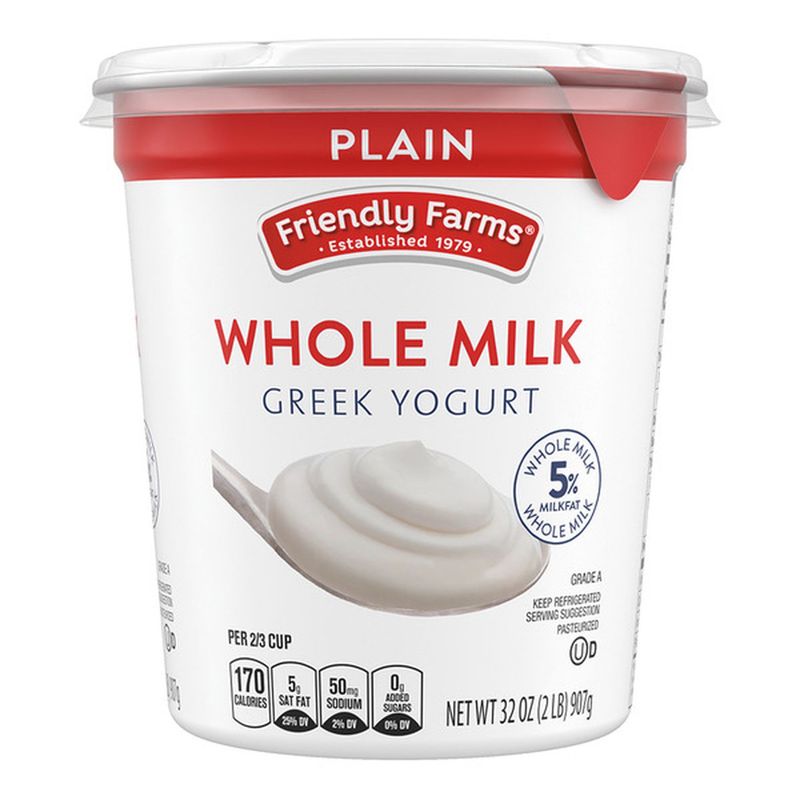 Aldi Friendly Farms Plain Greek Yoghurt