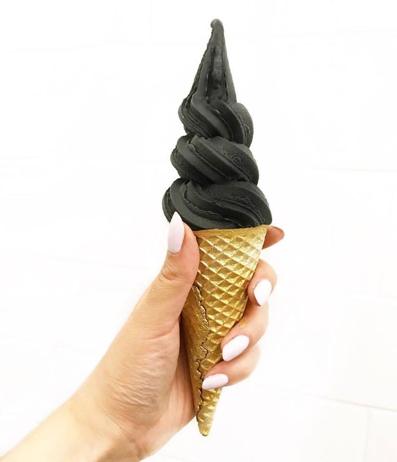 Charcoal-Activated Food