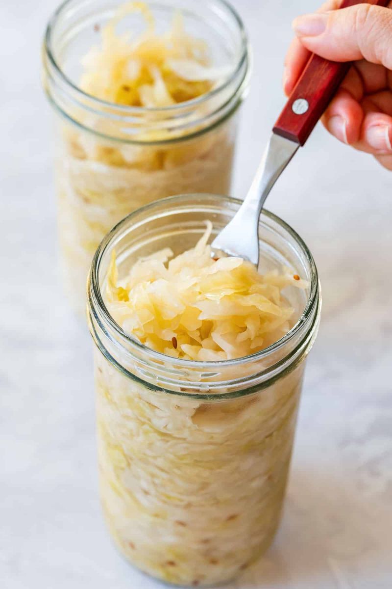 Homemade Tangy Sauerkraut