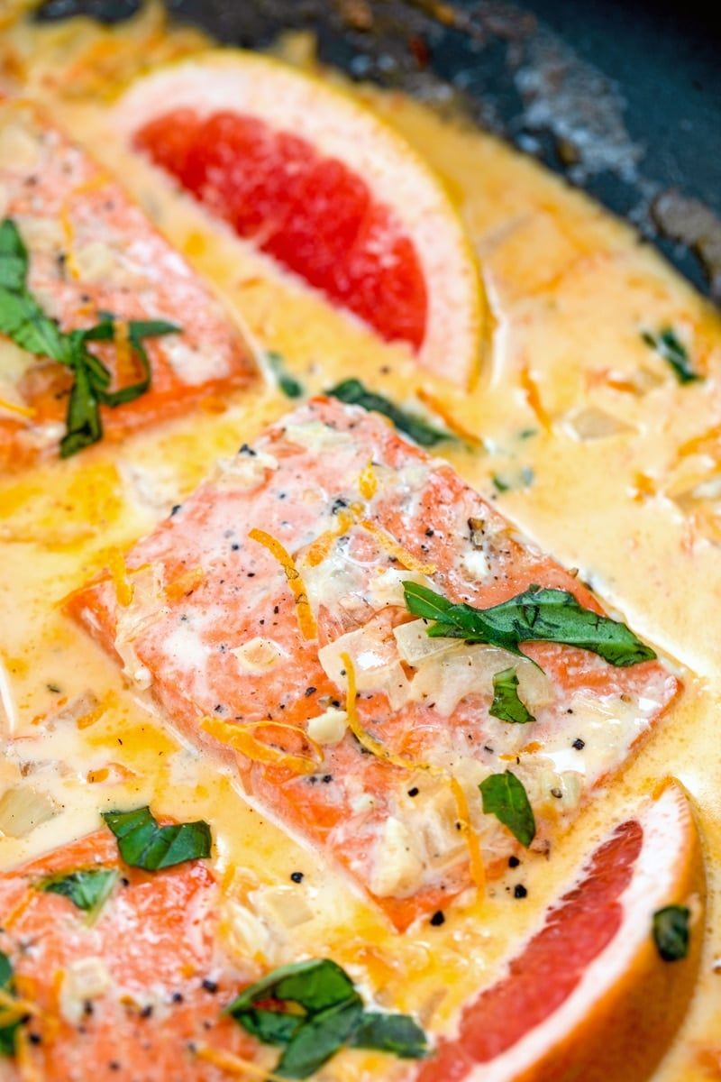Grapefruit Glazed Salmon