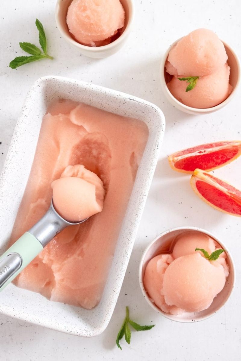 Grapefruit Sorbet