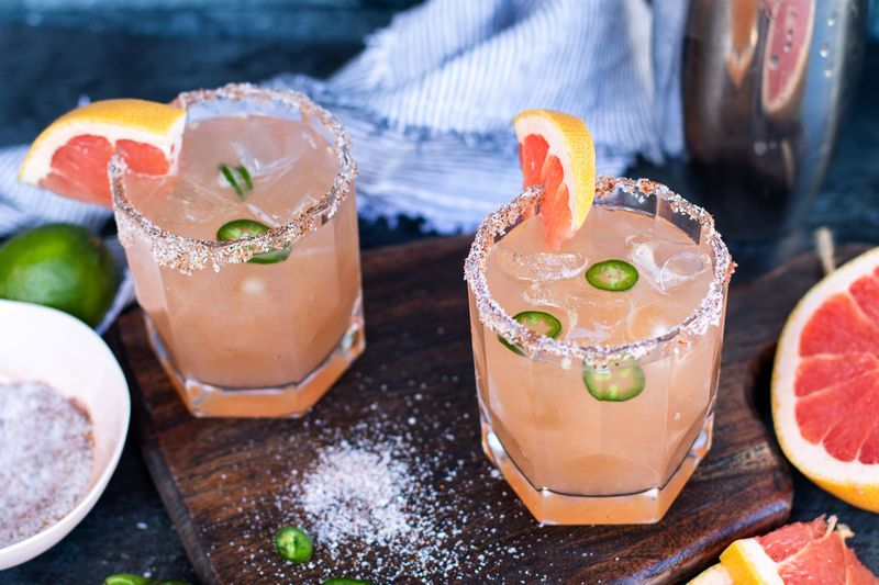 Spicy Grapefruit Margarita