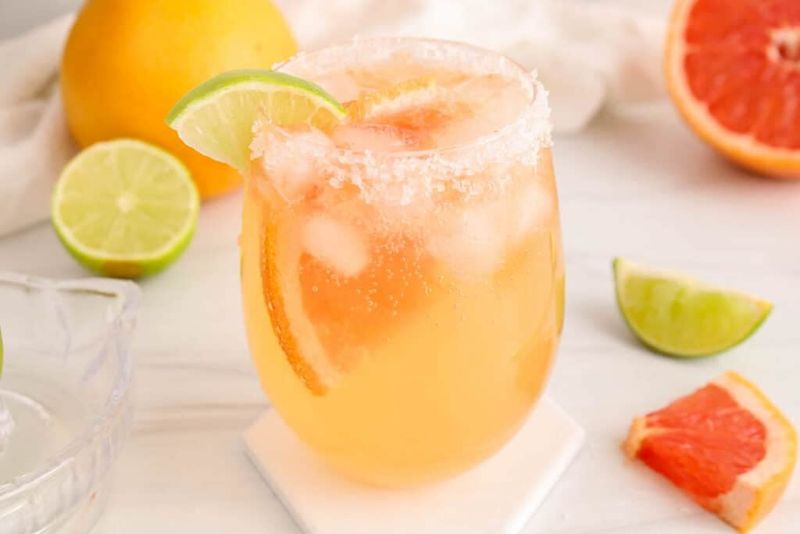 Grapefruit Mojito Mocktail