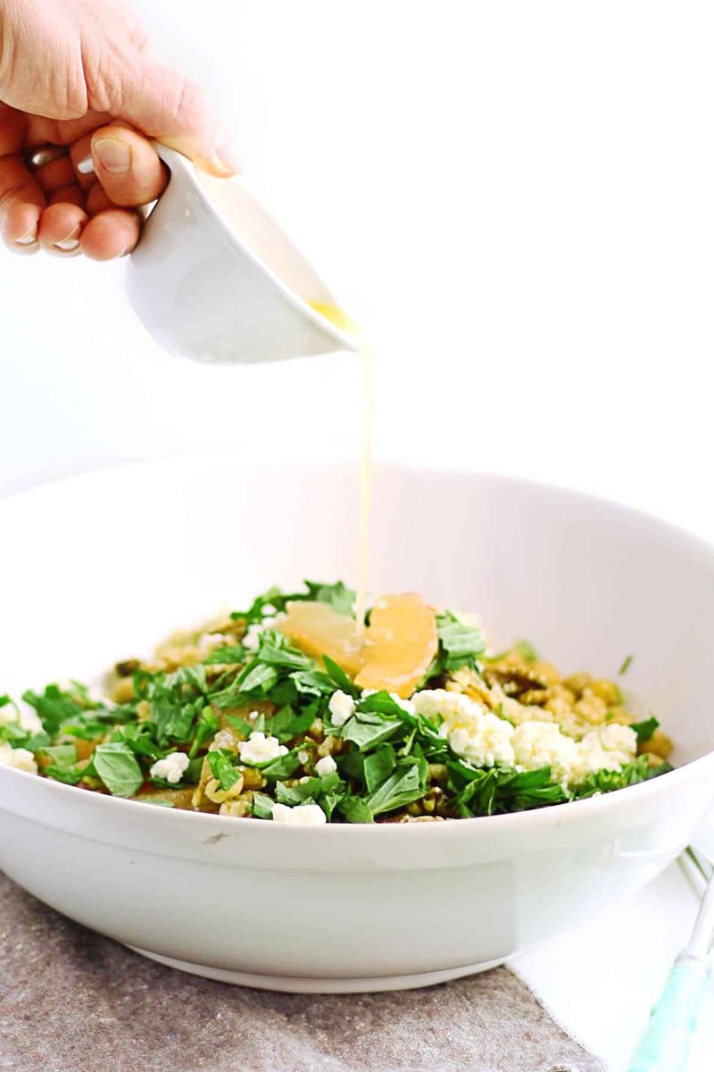 Grapefruit Vinaigrette for Grain Bowls
