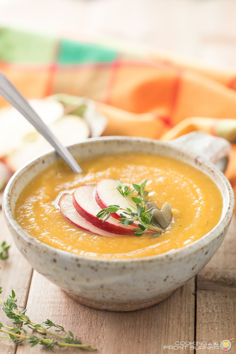 Butternut Squash and Apple Soup