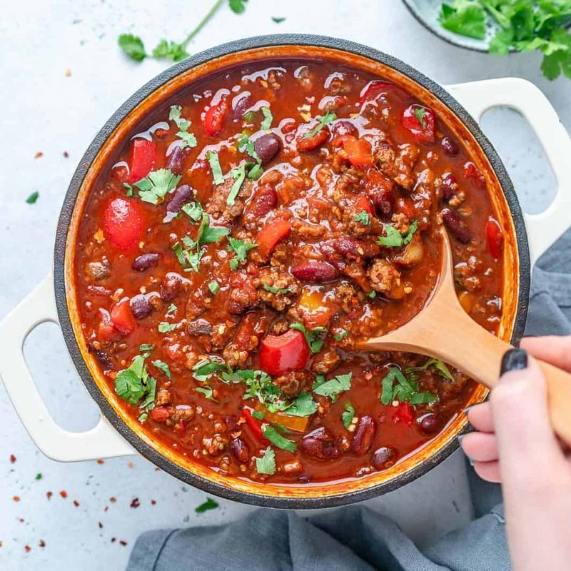 Skinny Beef Chili