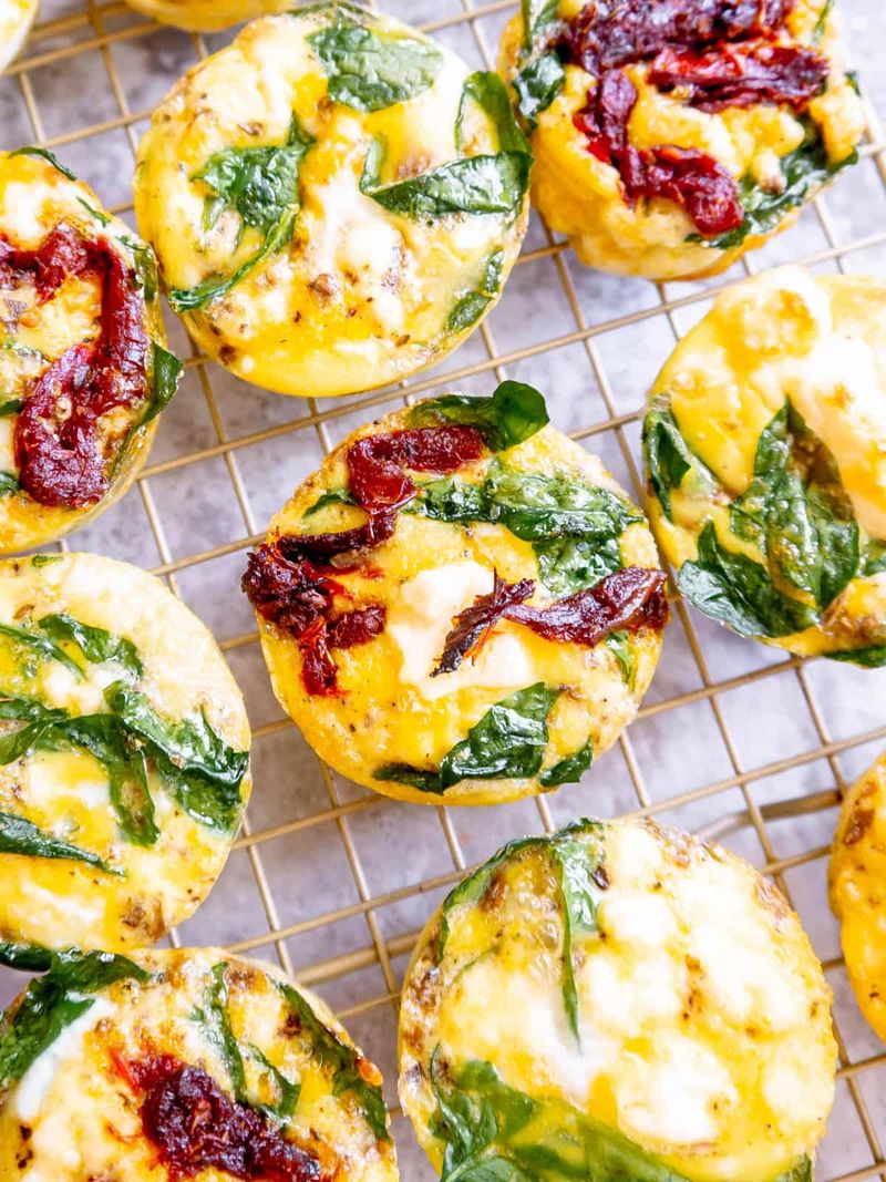 Spinach and Feta Egg Muffins