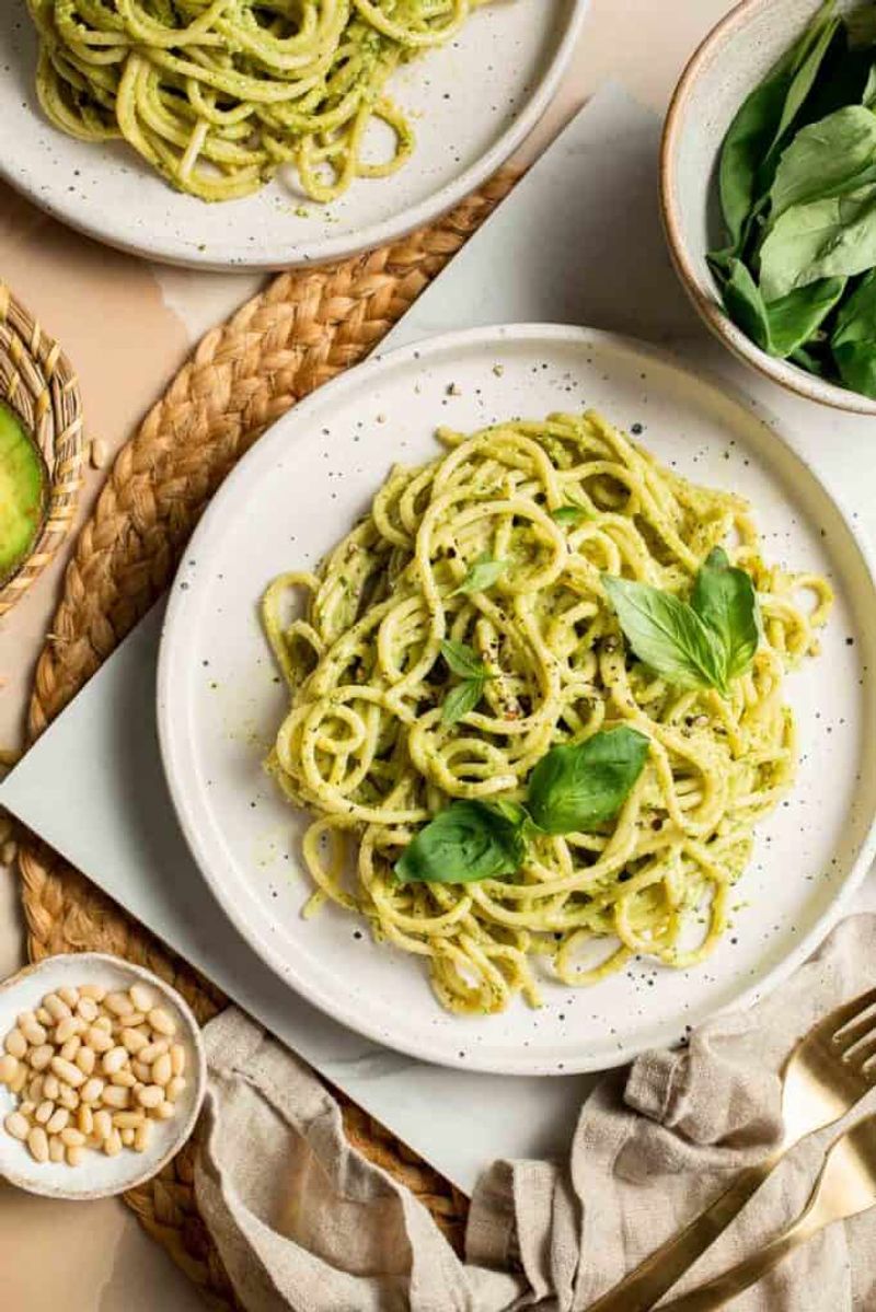 Avocado Pesto Pasta