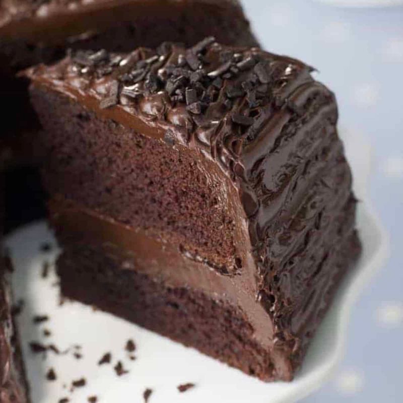 Black Tea Chocolate Cake
