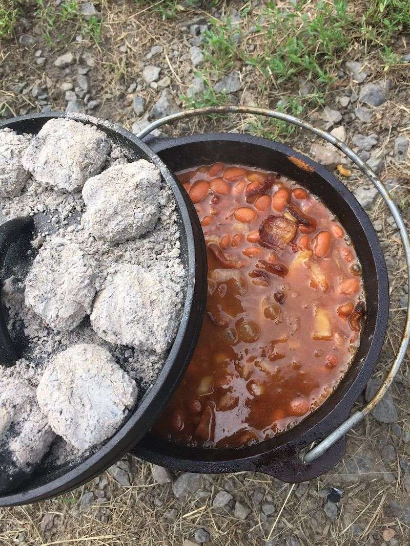 Campfire Baked Beans