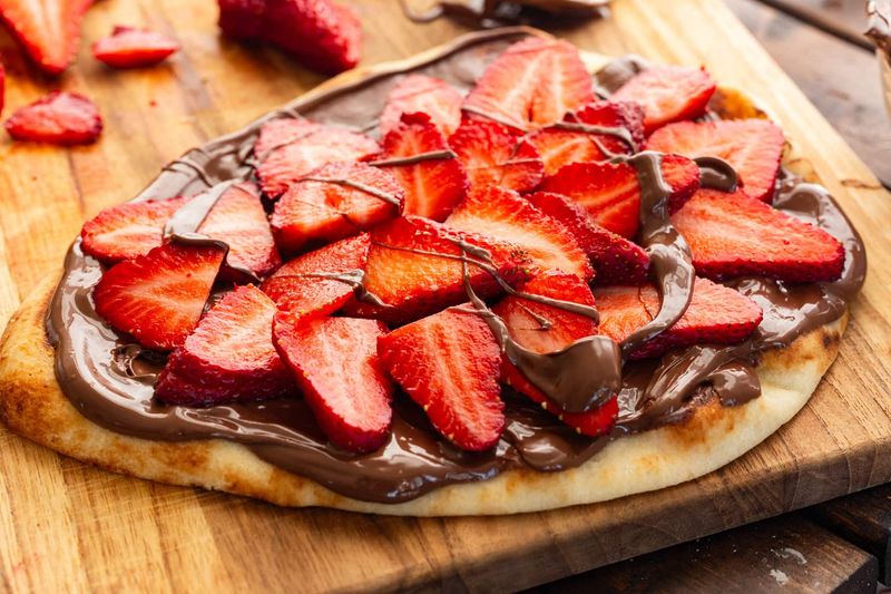 Dessert Pizza On The Grill