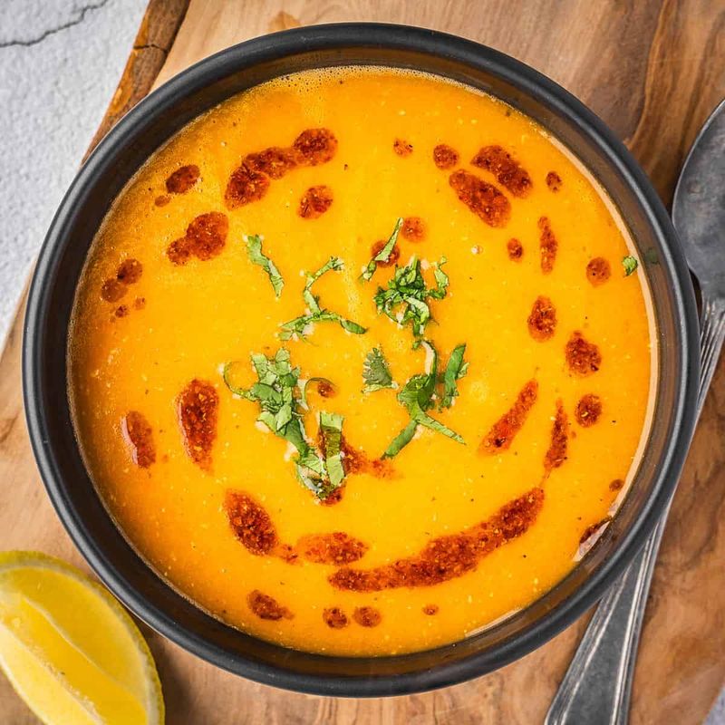 Turkish-Style Lentil Soup with Lemon and Cumin