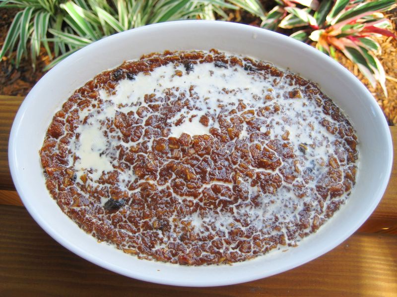 Oatmeal Porridge with Molasses