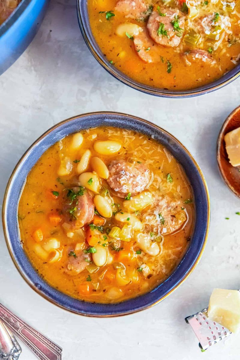Sausage and White Bean Soup