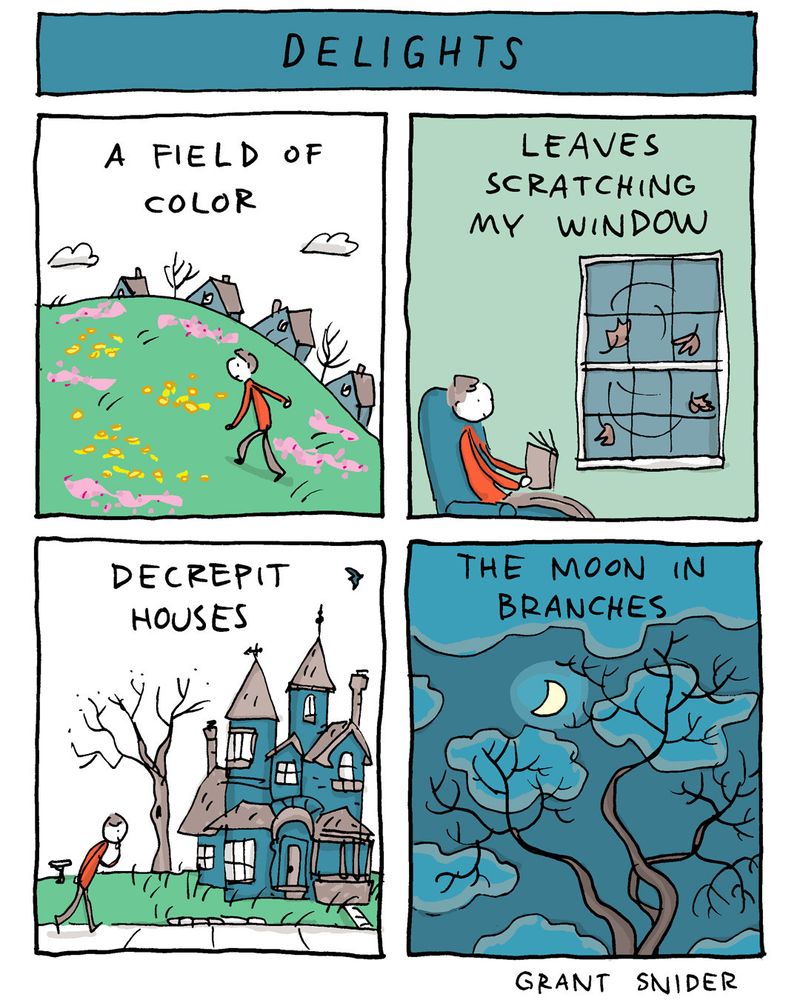 Incidental Comics by Grant Snider