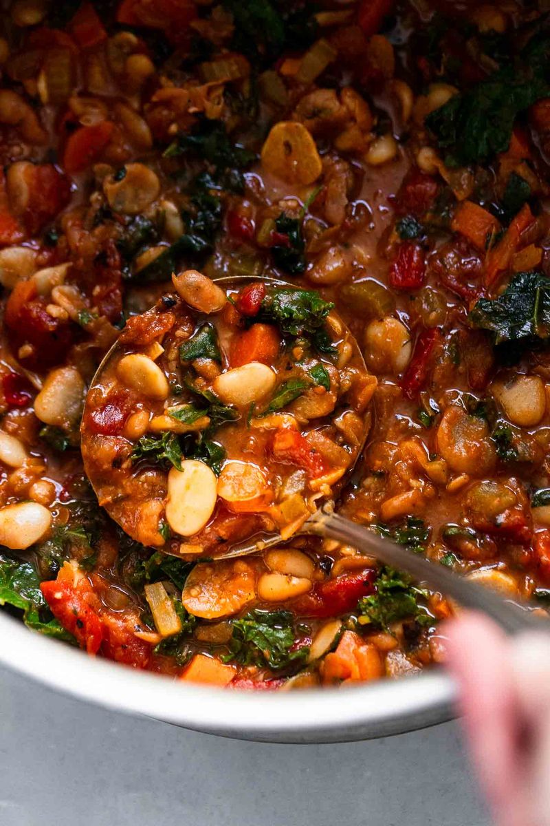 Harissa White Bean Soup