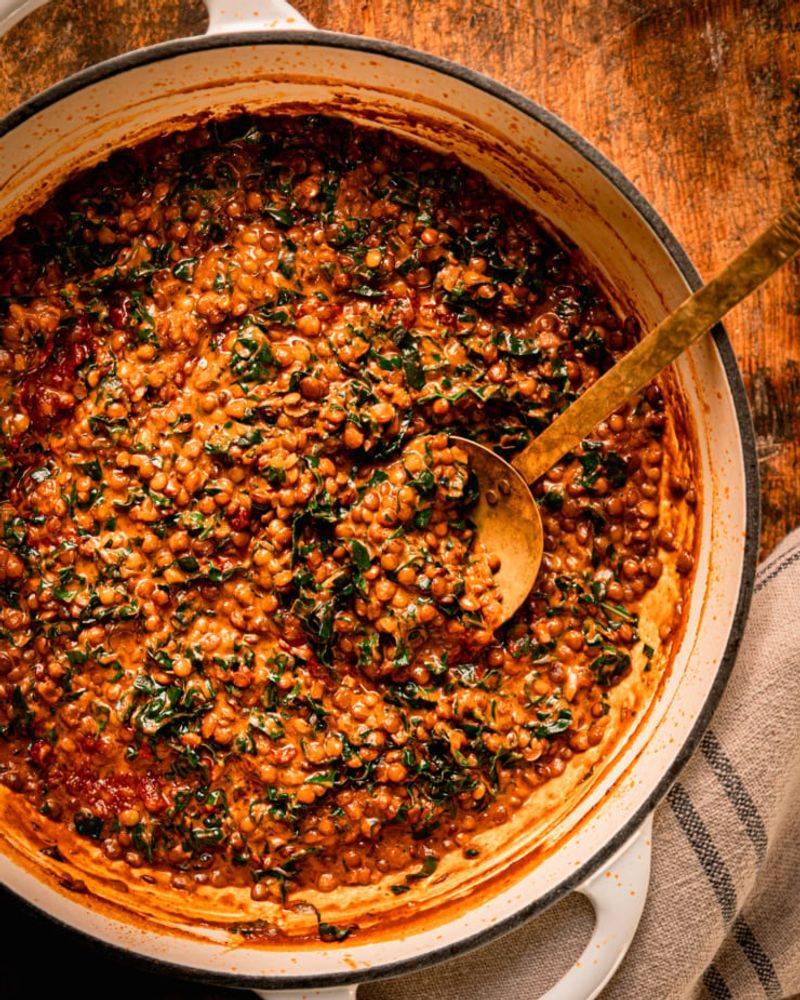 Harissa Lentil Stew