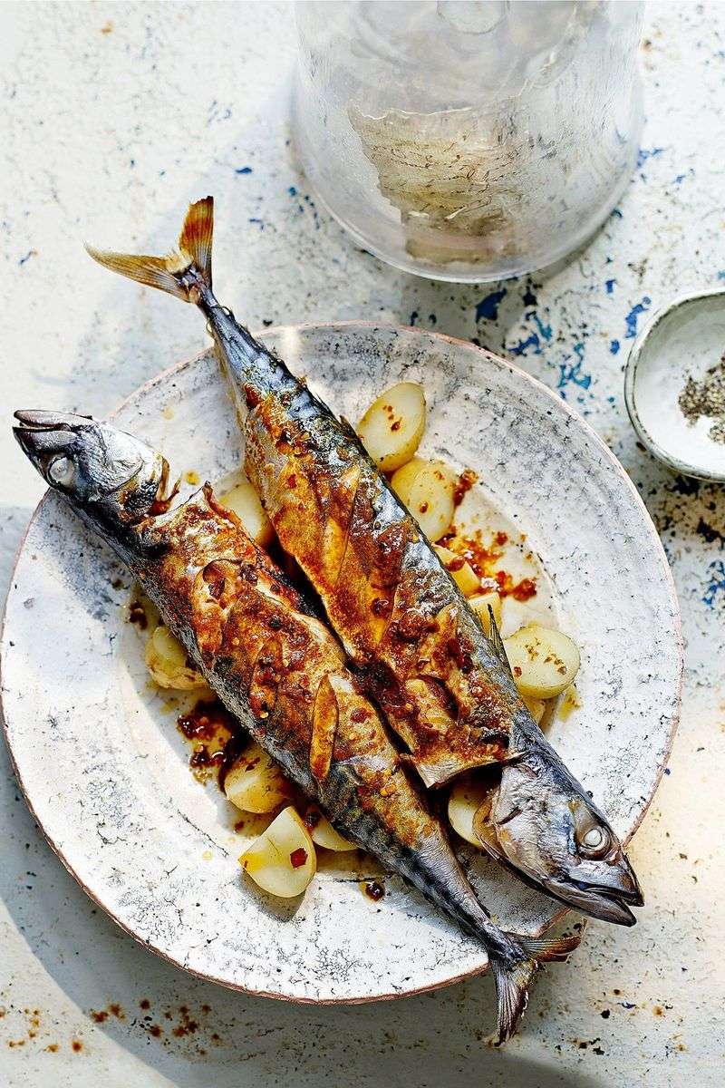 Fried Salt Mackerel