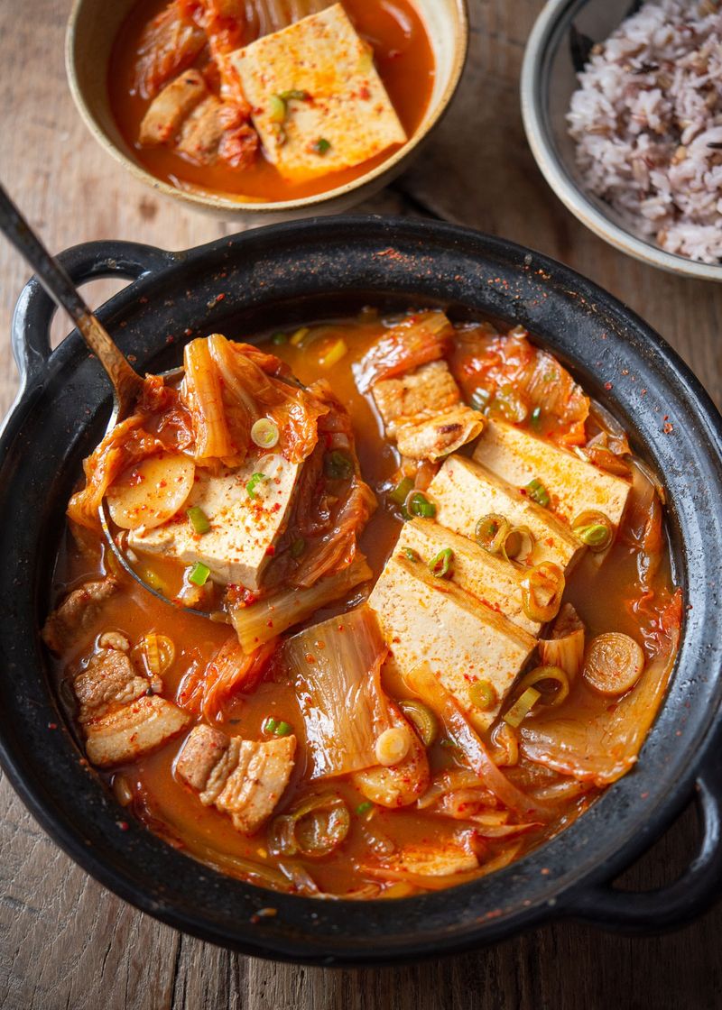 Korean Kimchi Jjigae Stew