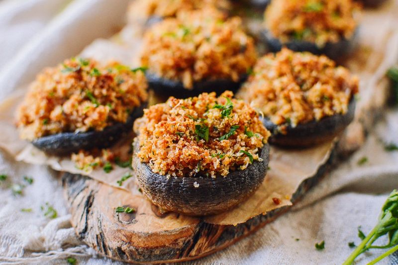 Stuffed Mushrooms with Sausage