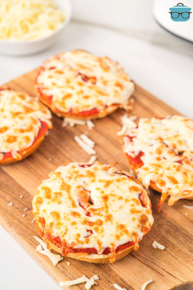Mini Pizza Bagels