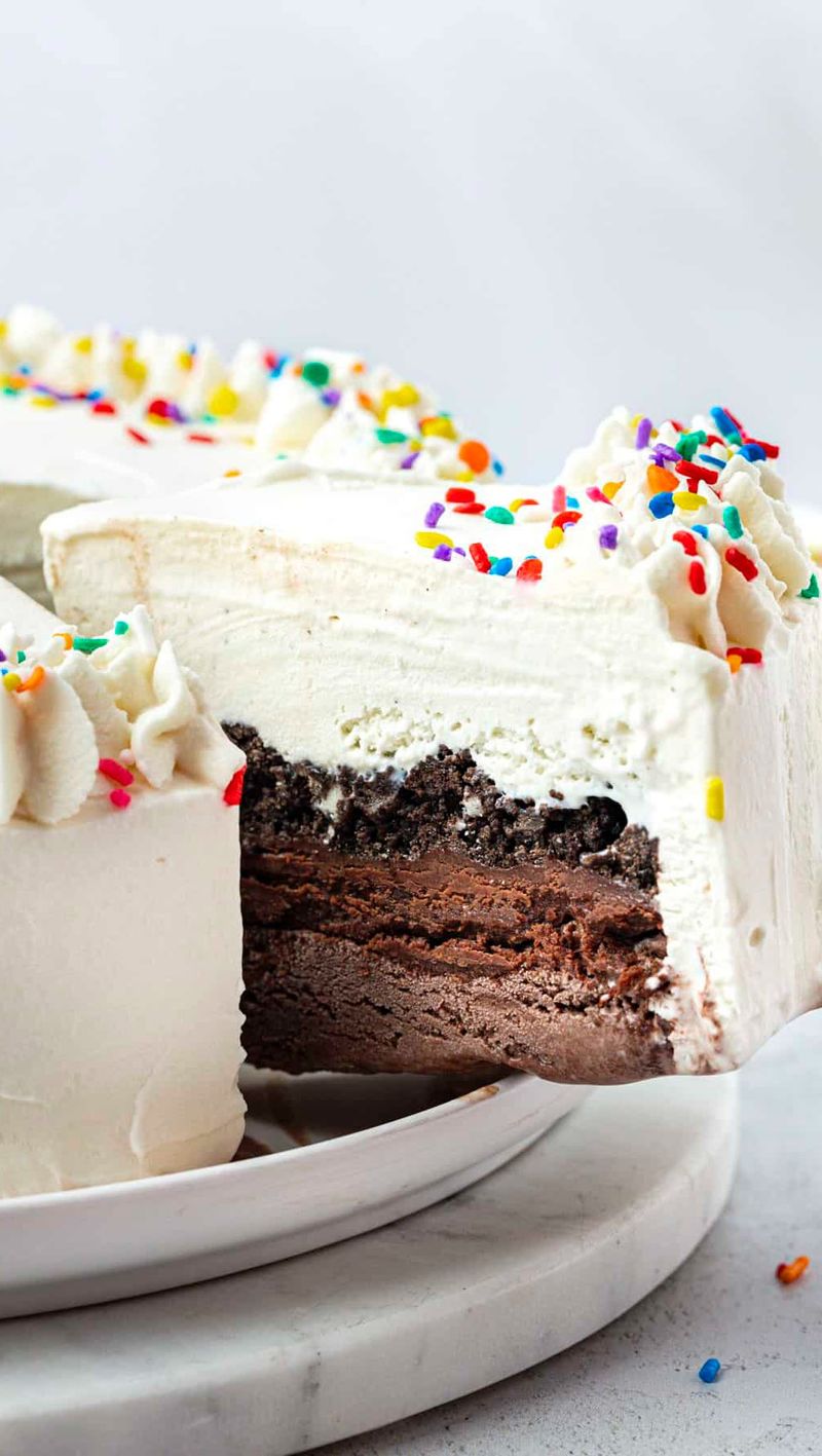 Copycat Baskin-Robbins Ice Cream Cake