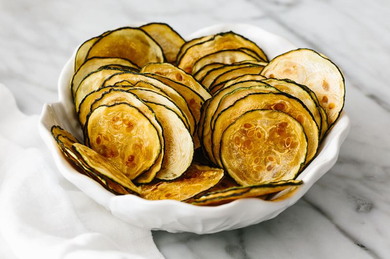Baked Zucchini Chips