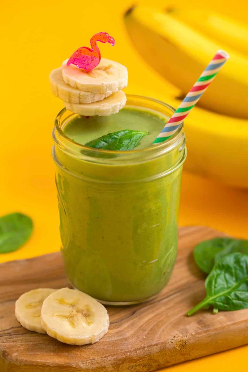 Protein Smoothie with Spinach and Banana