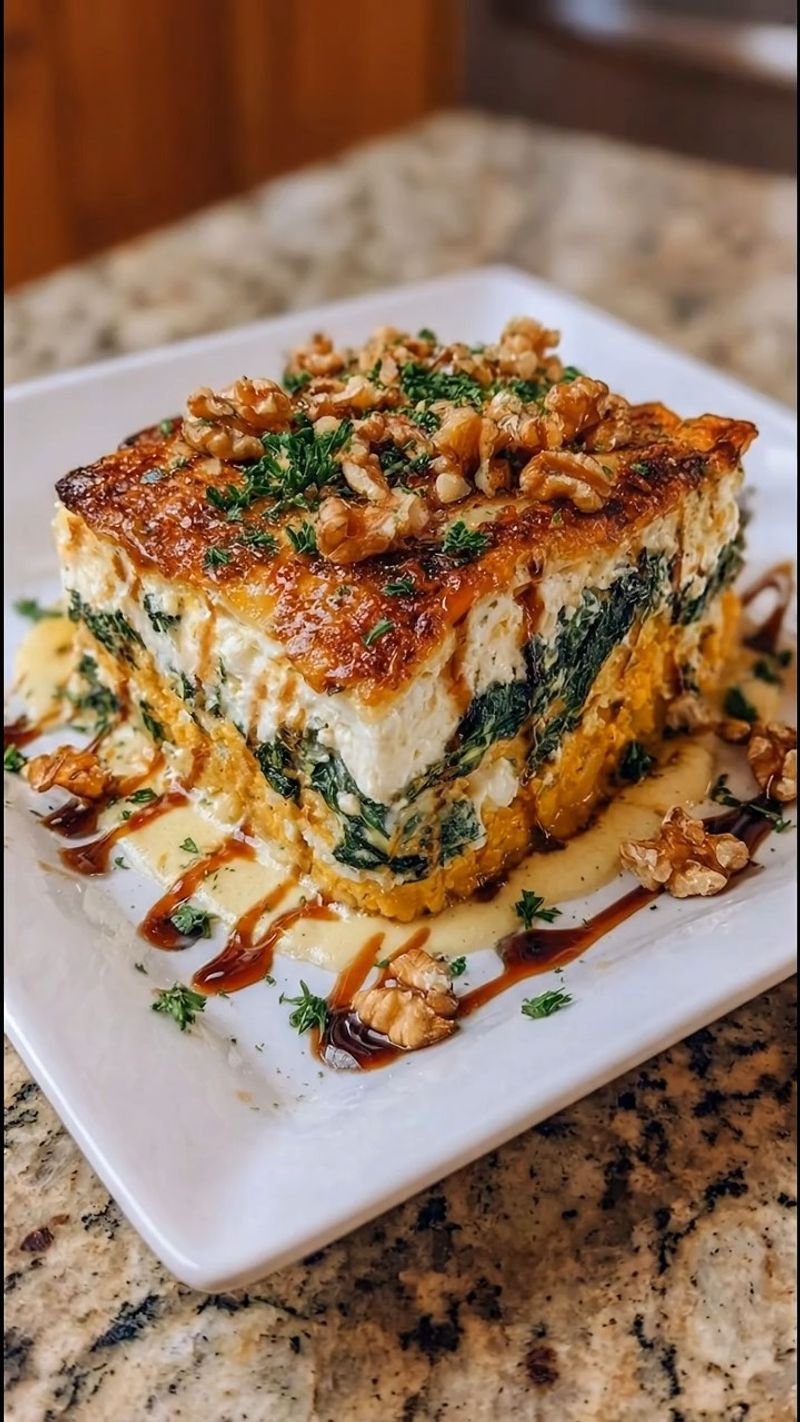 Creamy Baked Ziti with Ricotta and Spinach