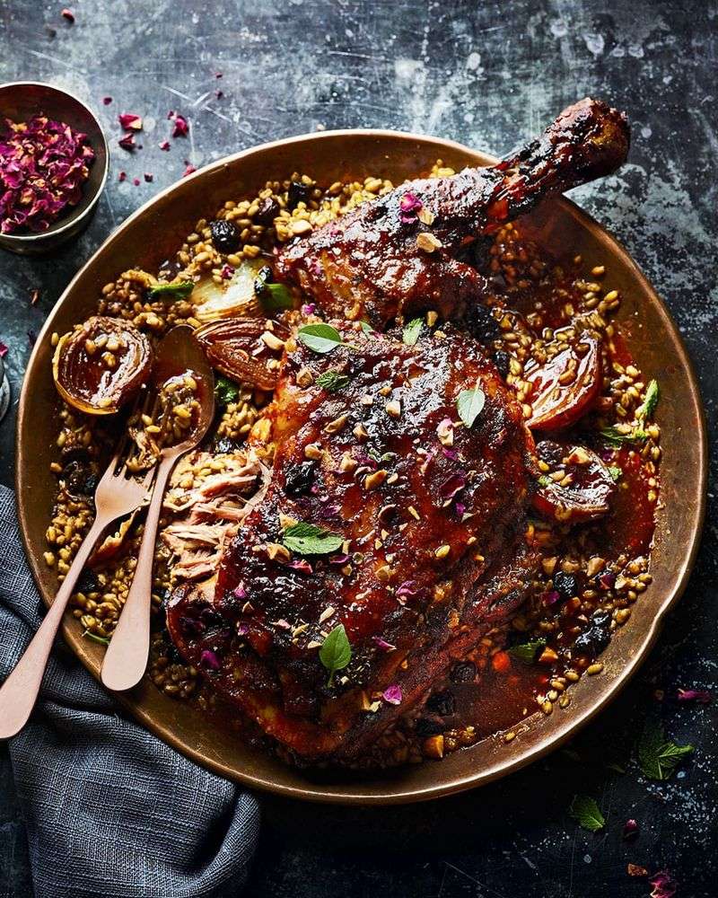 Moroccan Spiced Leg of Lamb