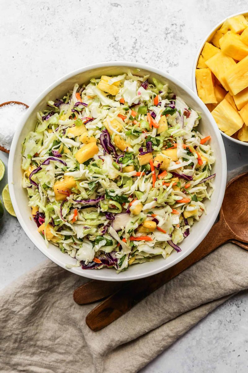 Pineapple Coleslaw