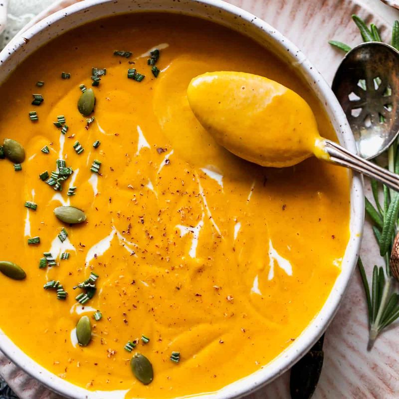 Chai Spiced Sweet Potato Soup
