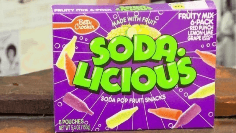 Soda-Licious Fruit Snacks