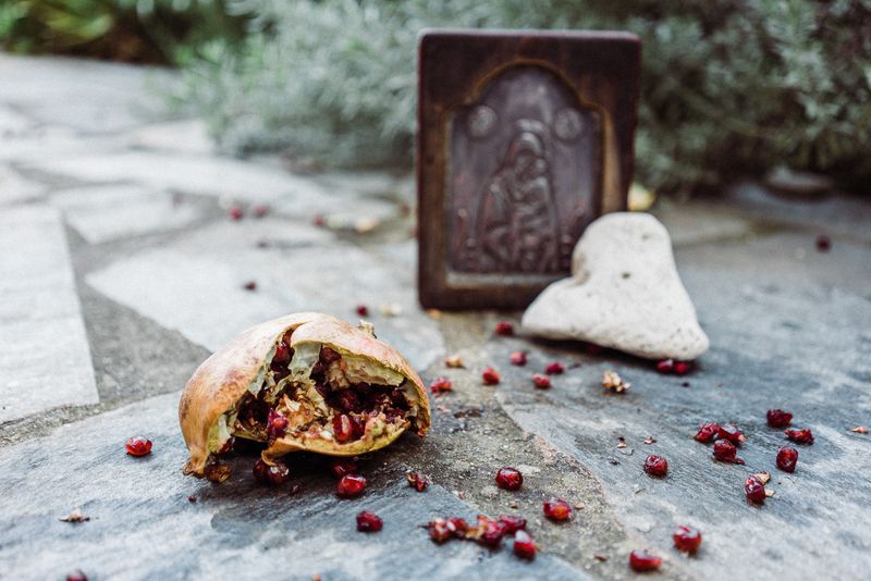 Pomegranate on New Year
