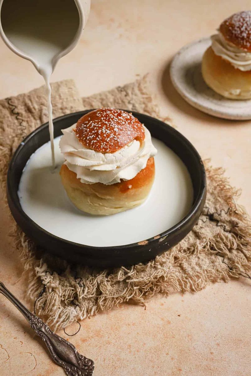 Semla Buns in Sweden