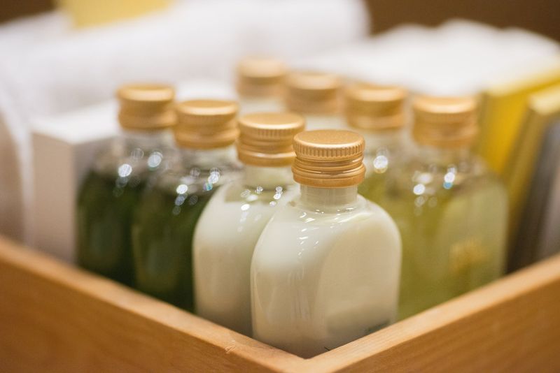 Miniature Single-Use Toiletry Bottles