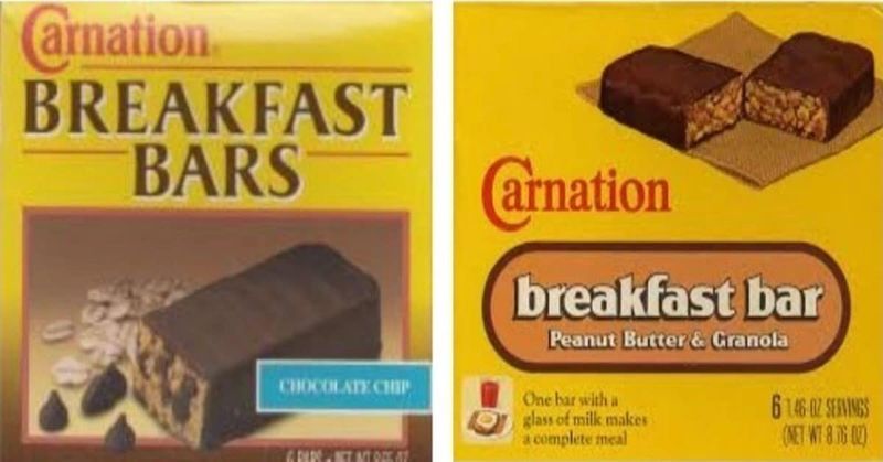 Carnation Breakfast Bars