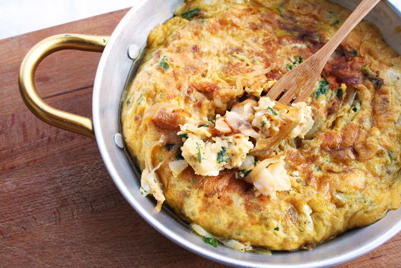 Tortilla de Bacalao (Salt Cod Omelette)